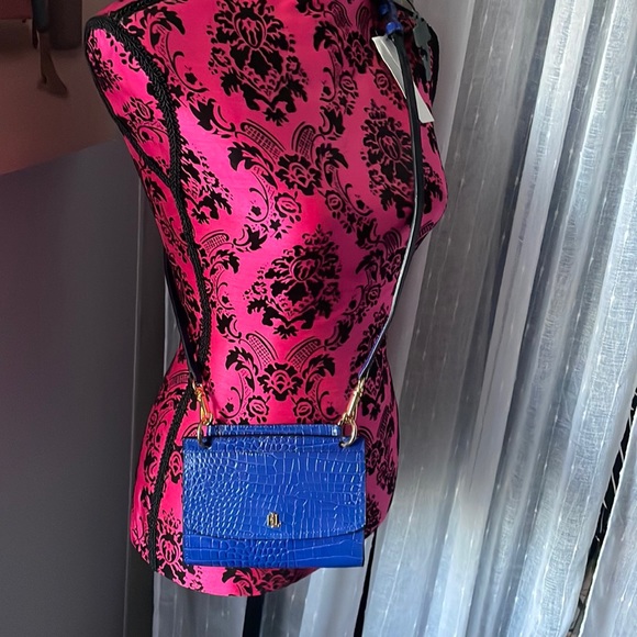 Ralph Lauren Handbags - Ralph Lauren Pebbled Faux Leather Belt Bag Or Wear as a Mini Purse